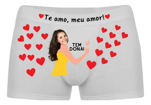 Cueca Branca em Poliéster com Forro em Algodão – Personalizada - Imagem 4