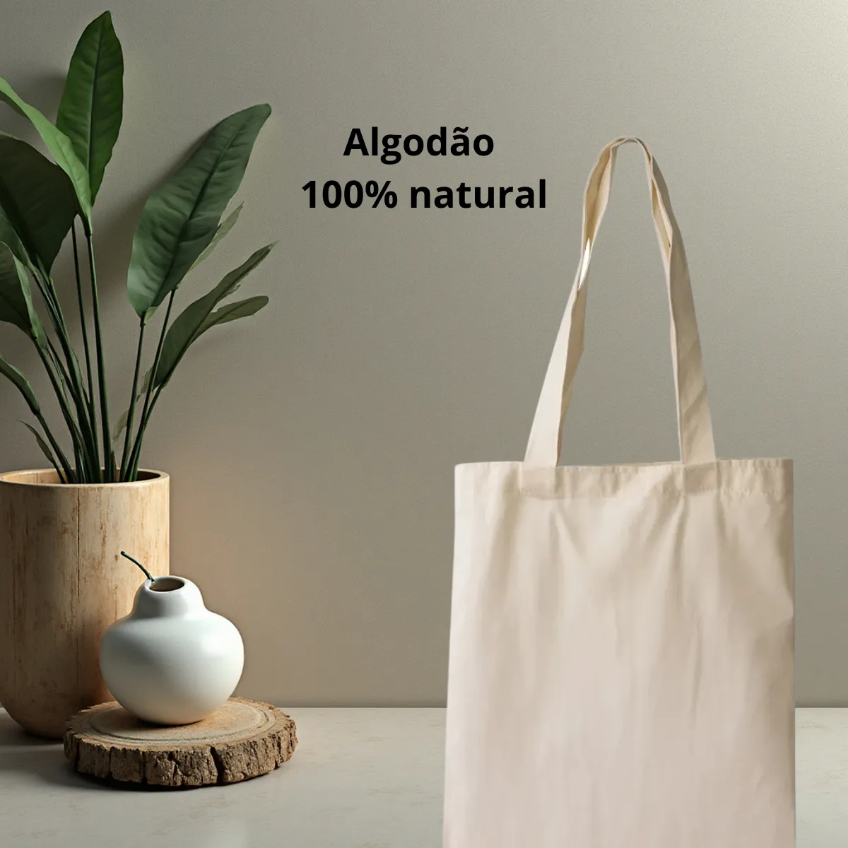 Sacola De Algodão Ecológica - Imagem 3